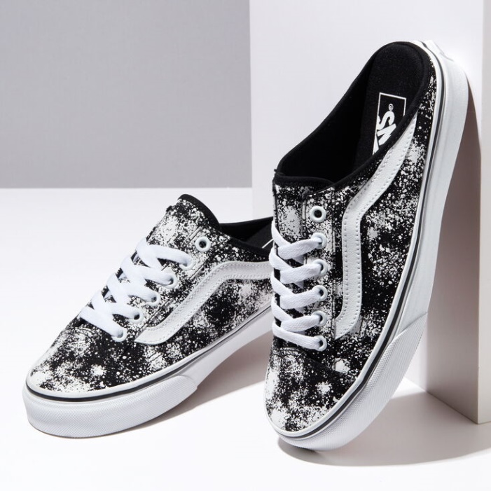 Vans Overspray Style 36 Mule Black-true White