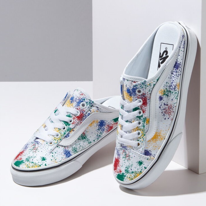 Vans Overspray Style 36 Mule White-true White
