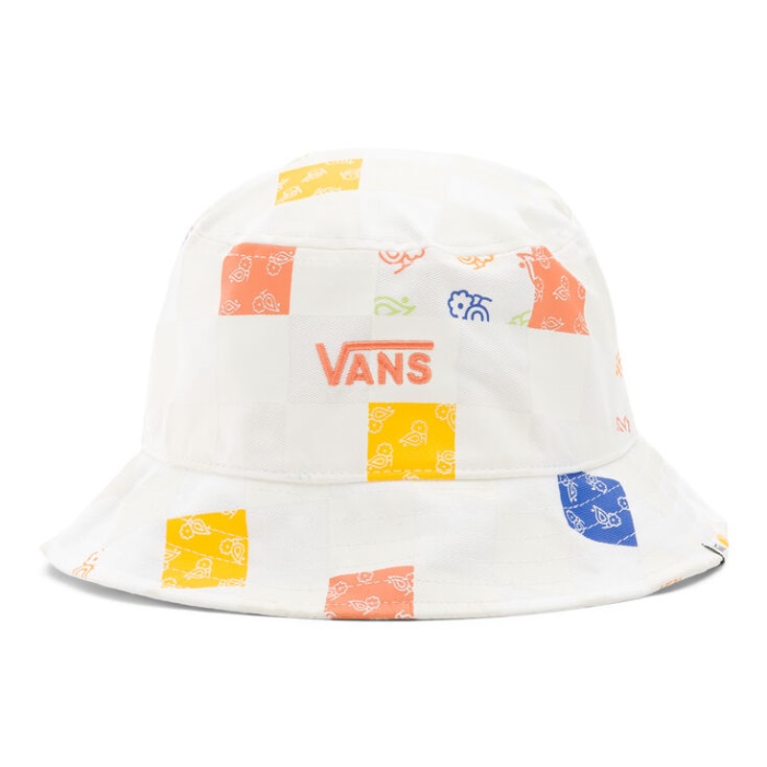 Vans Paisley Csekk Virágos Vödör Kalap Mályvacukor