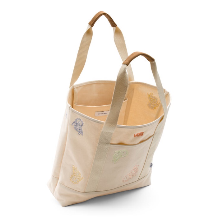 Vans Paisley Csekk Virágos Tote Bag Mályvacukor