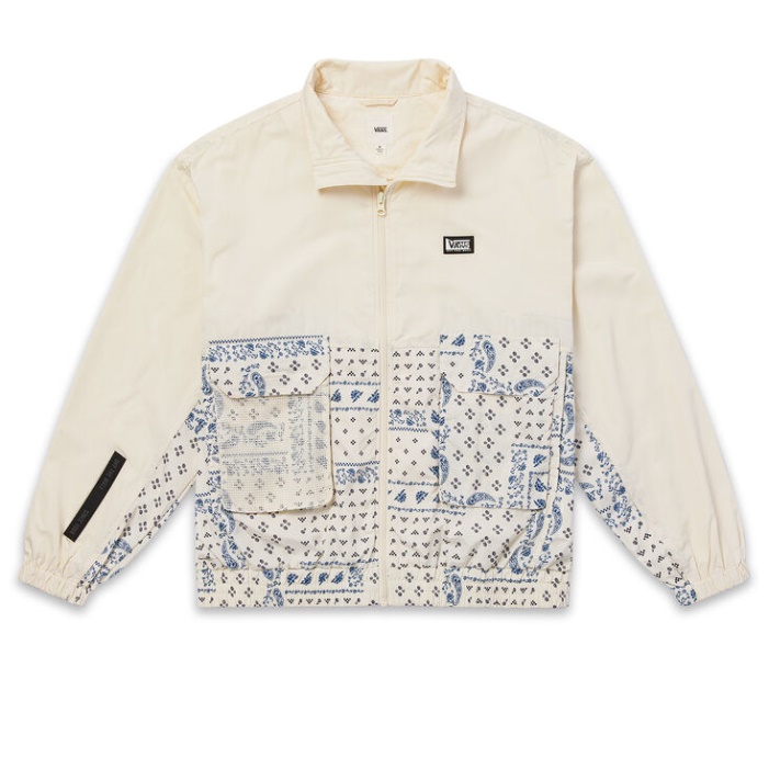 Vans Paisley Kabát Antik Fehér