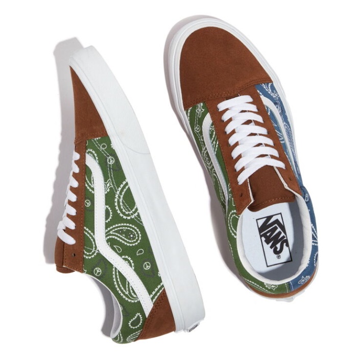 Vans Peace Paisley Old Skool Unity-true White