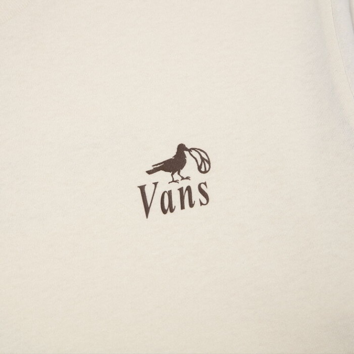 Vans Planet Szem Előtt Réteges Hosszú Ujjú Póló Antik Fehér