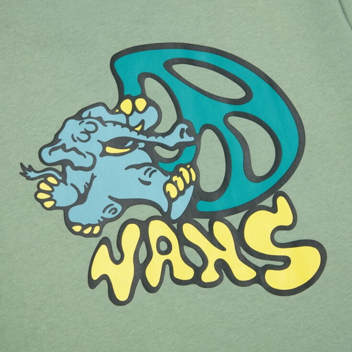 Vans Planet Szem Előtt Póló Bazsalikom