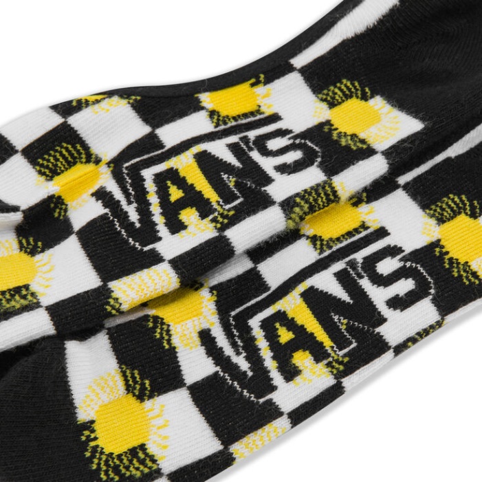 Vans Portal Virágos Canoodle Zokni Fekete