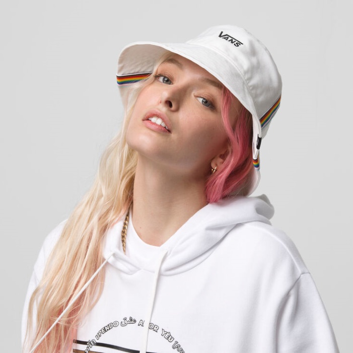 Vans Pride 22 Bucket Hat Fehér