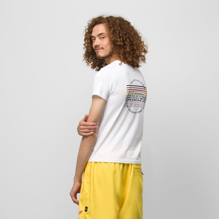 Vans Pride 22 Crew Póló Fehér