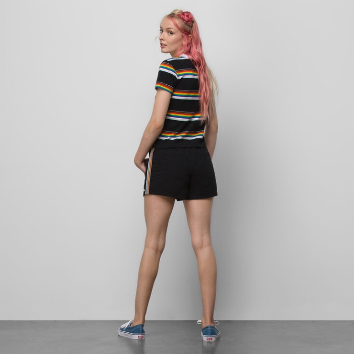 Vans Pride 22 Szőtt Rövid (sara Lorusso) Fekete