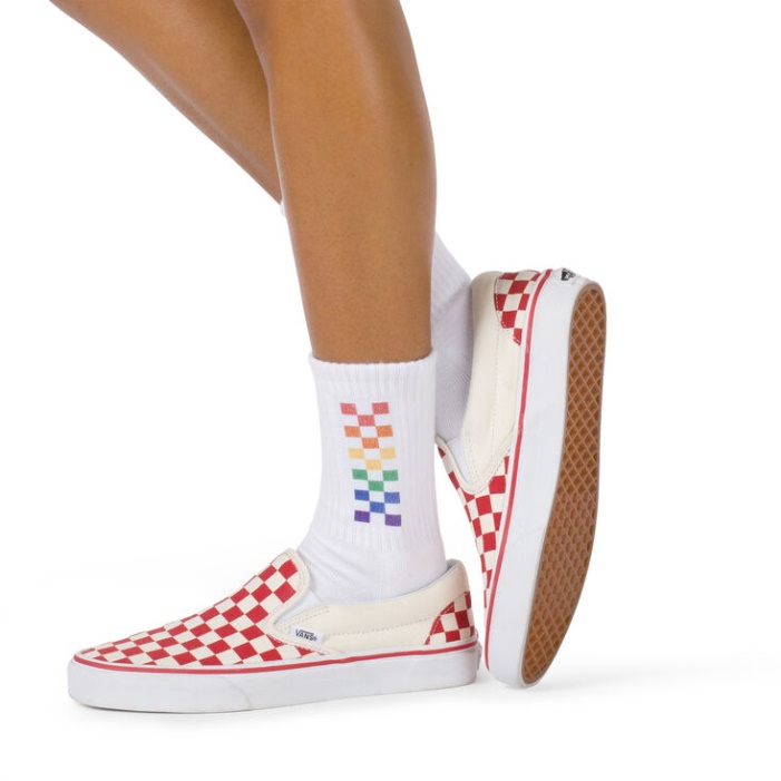 Vans Pride Girl Banda Zokni (6,5-10 Méret) Szivárvány