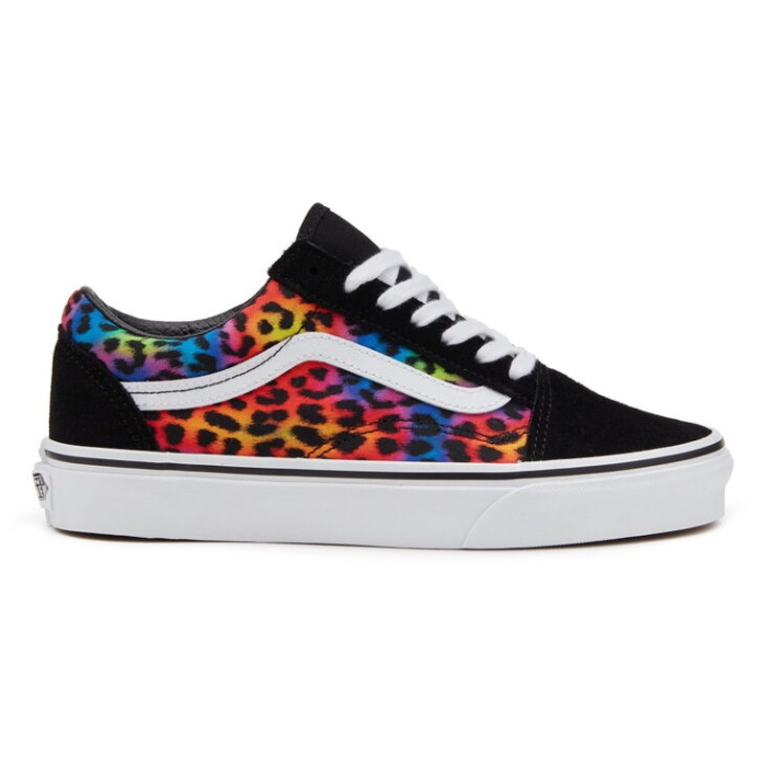 Vans Szivárvány Folt Leopárd Old Skool Black-true White