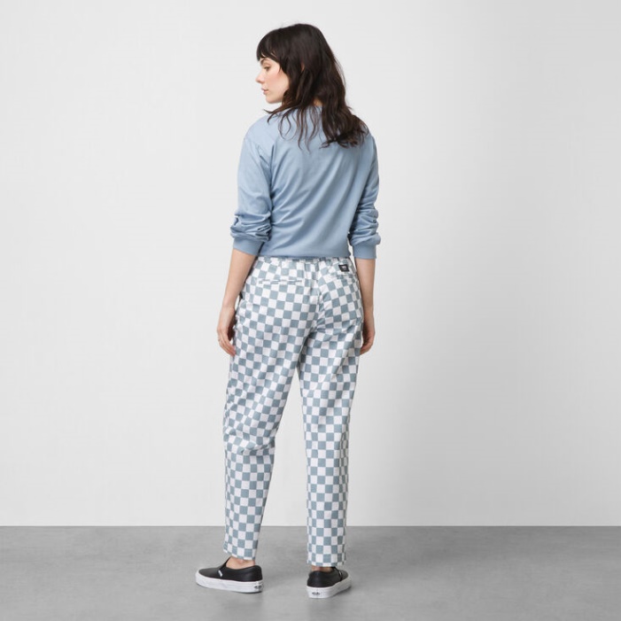 Vans Range Print Relaxed Nadrág Ashley Blue