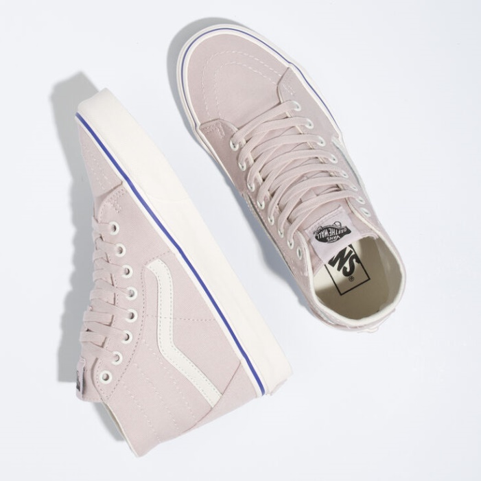 Furgonok Retro Cali Sk8-hi Kúpos, Halk Lila Spektrumú Kék
