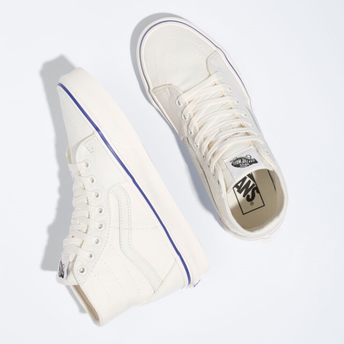 Furgonok Retro Cali Sk8-hi Kúpos Mályvacukor Spektrumú Kék