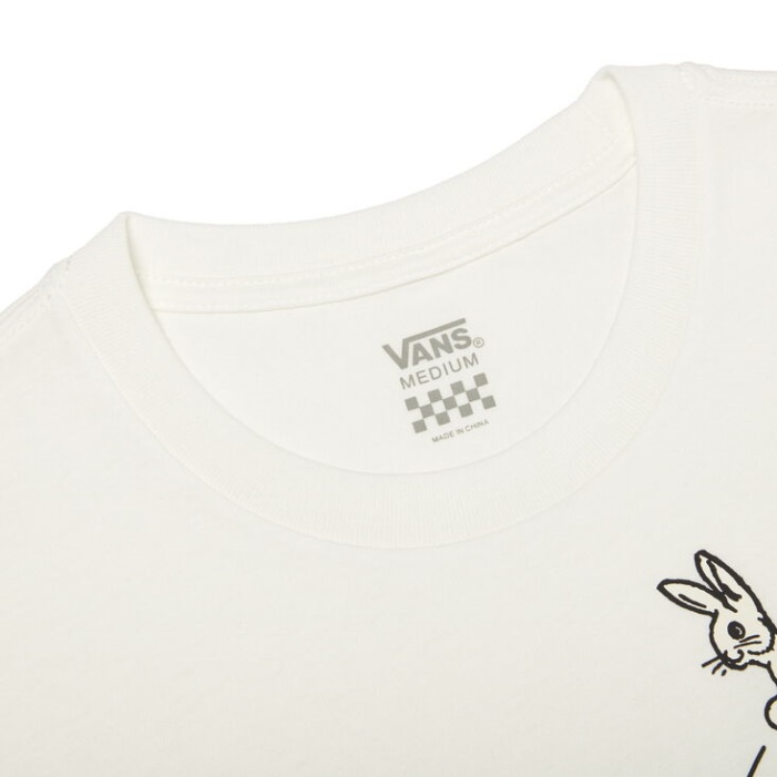 Vans Retro Groove Tömör Zsebes Rövid Ujjú Póló Mályvacukor