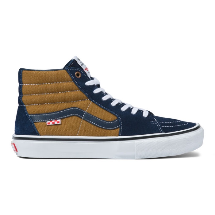 Vans Reynolds Skate Sk8-hi Sötétkék-aranybarna
