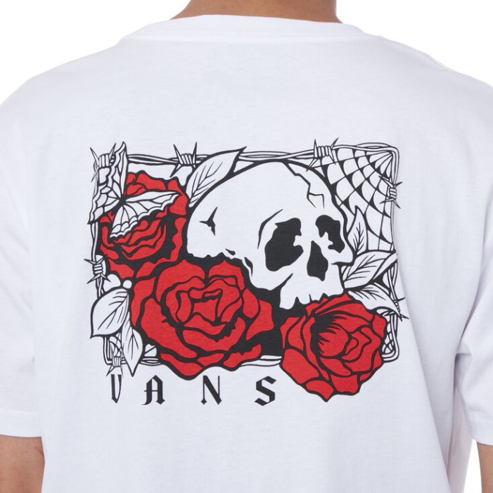 Vans Roses Halott Póló Fehér