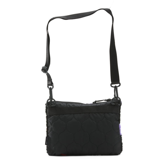 Furgonok Homokos Liang Sherpa Cross Body Black