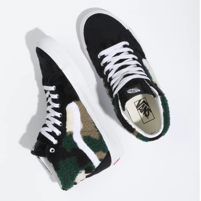 Furgonok Sherpa Sk8-hi Camo-black