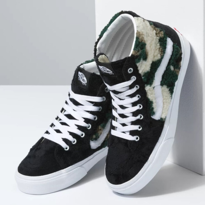 Furgonok Sherpa Sk8-hi Camo-black