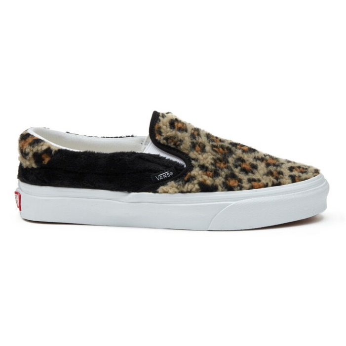 Furgonok Sherpa Slip-on 59 Leopárdfekete