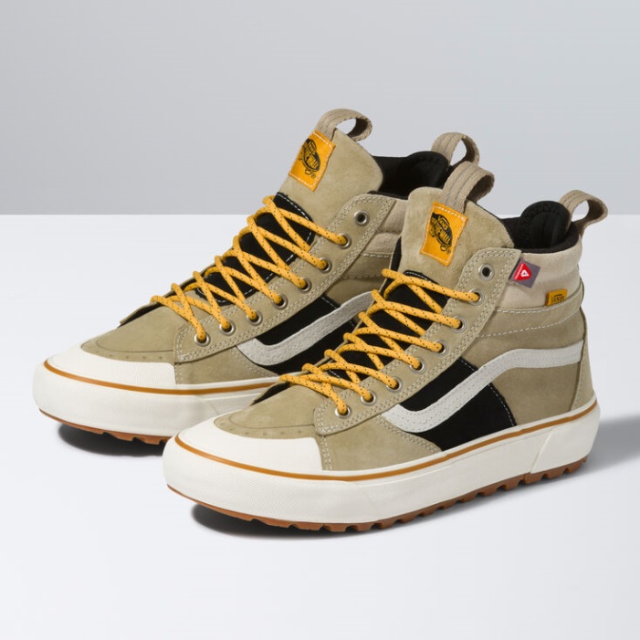 Furgonok Sk8-hi Mte-2 Khaki-fekete