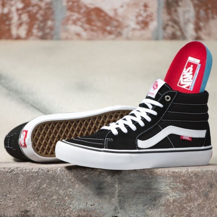 Furgonok Sk8-hi Pro Fekete-fehér