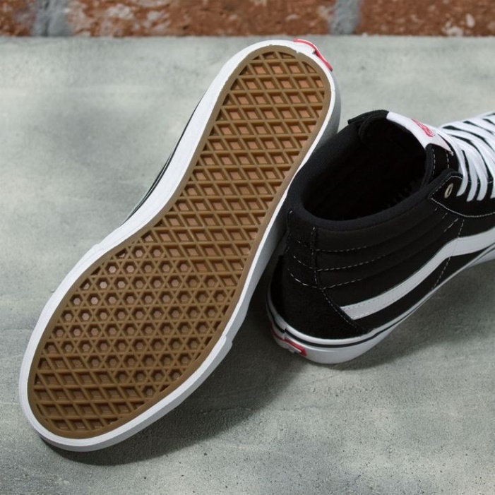 Furgonok Sk8-hi Pro Fekete-fehér