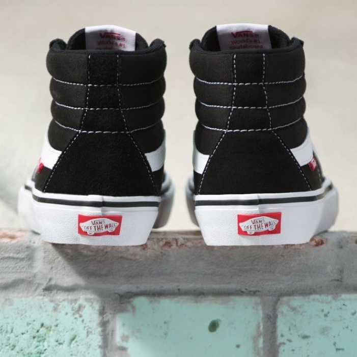 Furgonok Sk8-hi Pro Fekete-fehér