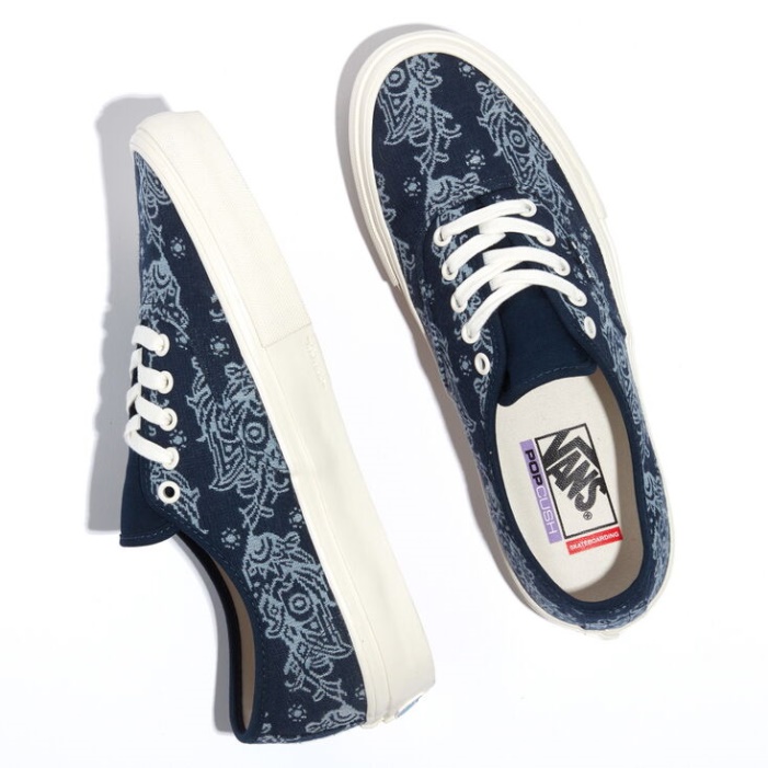 Vans Skate Autentikus Paisley Navy-mályvacukor