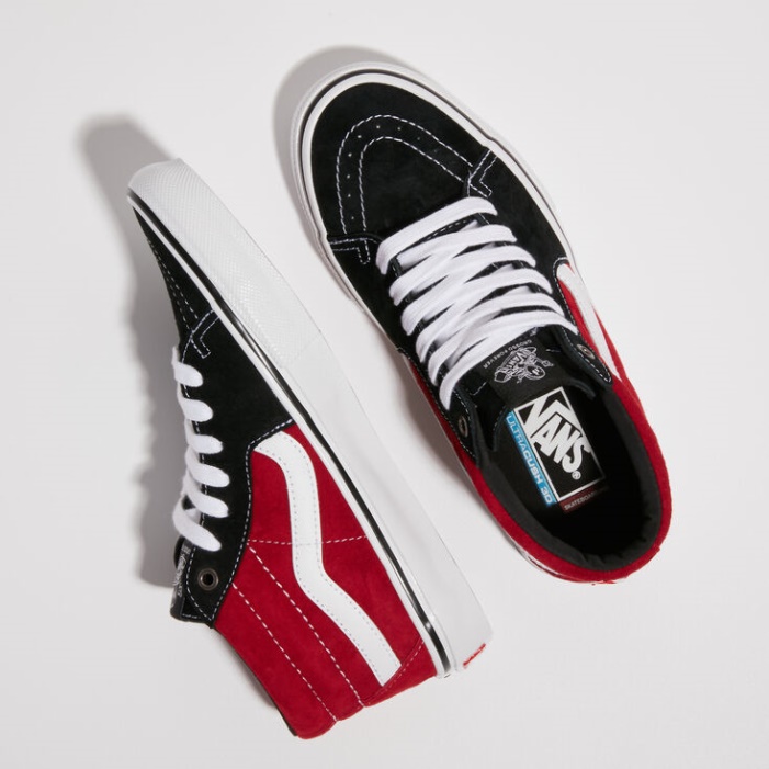 Vans Skate Grosso Középfekete-piros