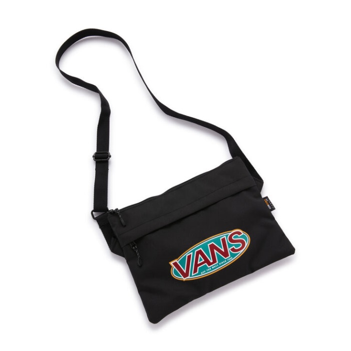 Vans Spin Logó Cross Body Bag Fekete