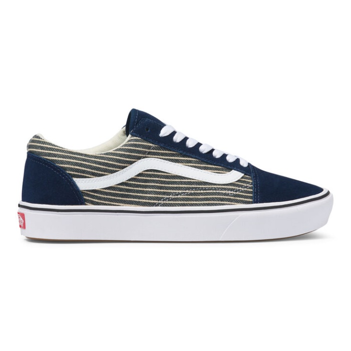Vans Stripe Comfycush Old Skool Ruha Blues-true White