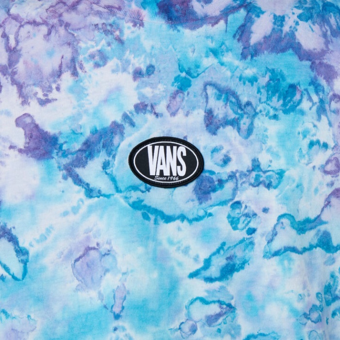 Vans Cukorkabát Póló Angol Levendula Nyakkendőfesték