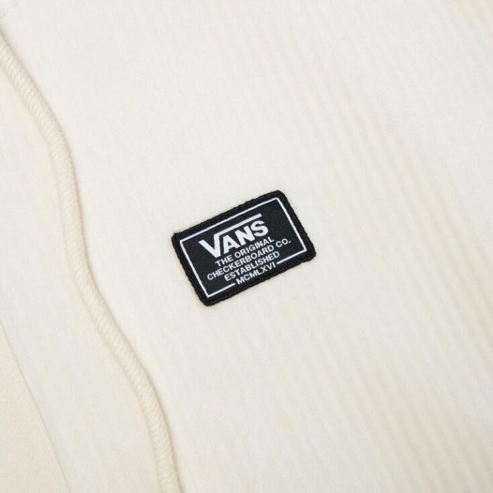 Vans Survival Cdry Pulóver Kapucnis Antik Fehér