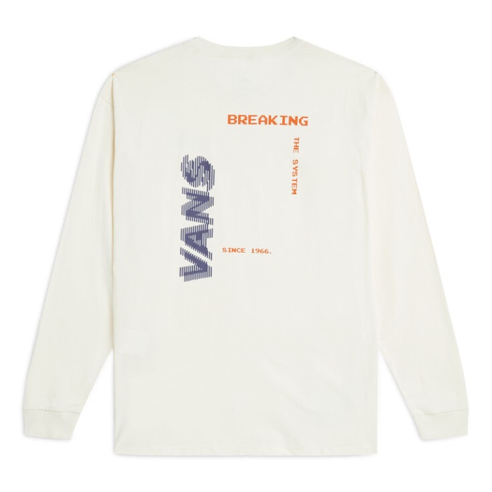 Vans Survival Hosszú Ujjú Póló Antik Fehér
