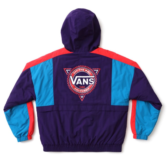 Vans Szalagot Le Retro Kabát Ejtőernyős Lila