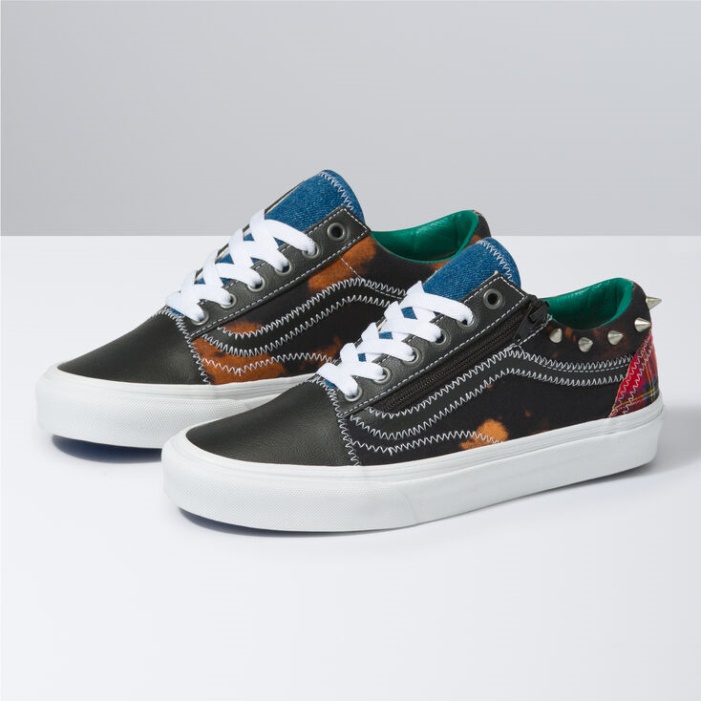 Vans Tartan Daze Old Skool Zip Multi-acid Dye