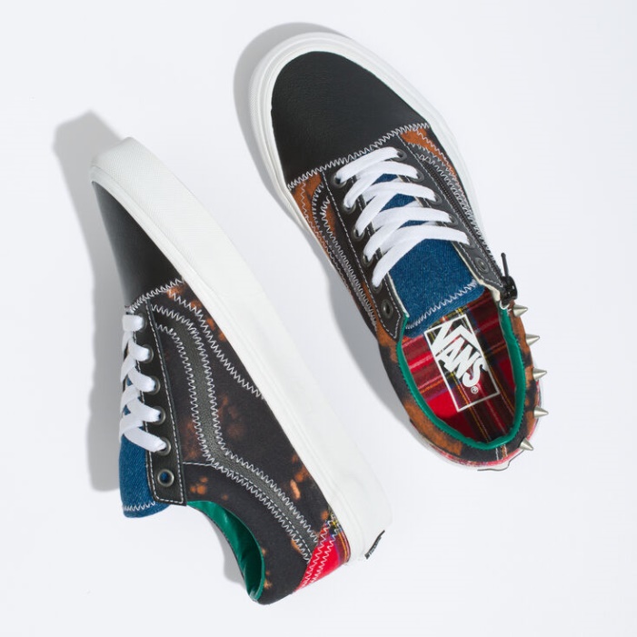 Vans Tartan Daze Old Skool Zip Multi-acid Dye