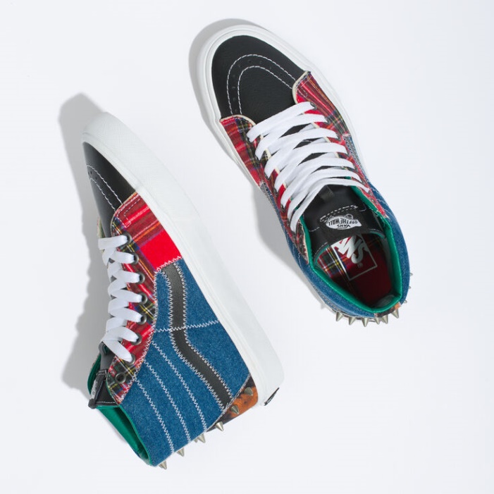 Vans Tartan Daze Sk8-hi Többsavas Festék