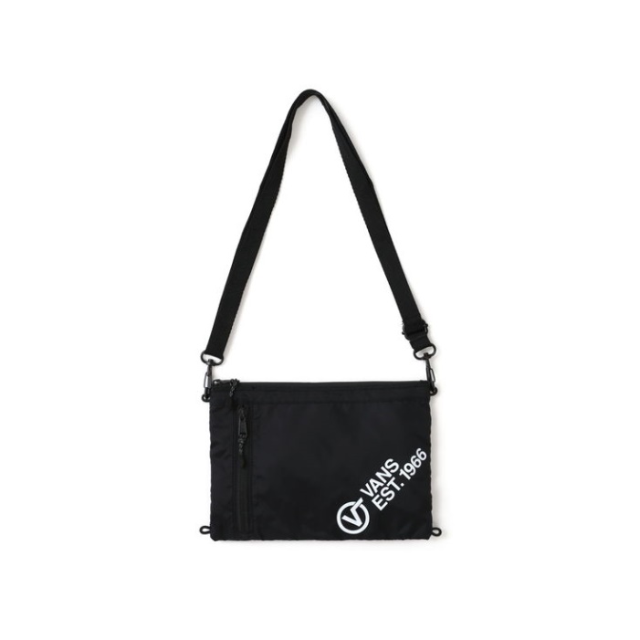 Furgonok Az Ultrasake Crossbody Fekete-fehér Logóval