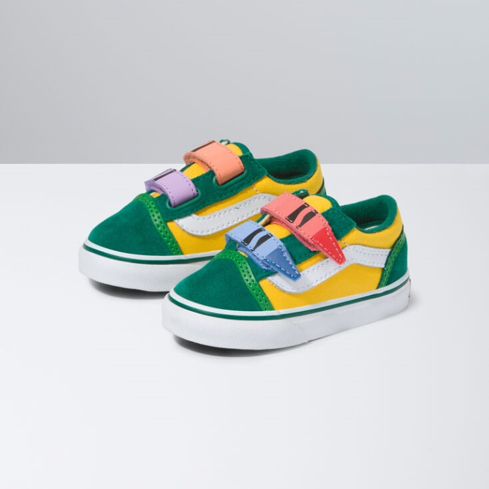 Vans Toddler Crayola Old Skool V Cr Ki A Dobozból