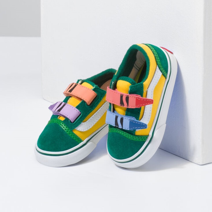 Vans Toddler Crayola Old Skool V Cr Ki A Dobozból