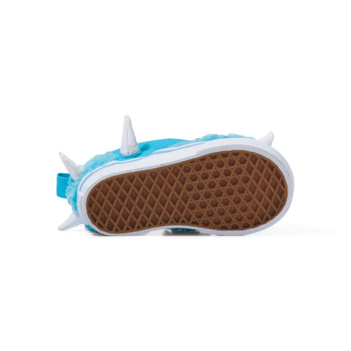 Vans Toddler Monster Slip-on V Blue Atoll-true White