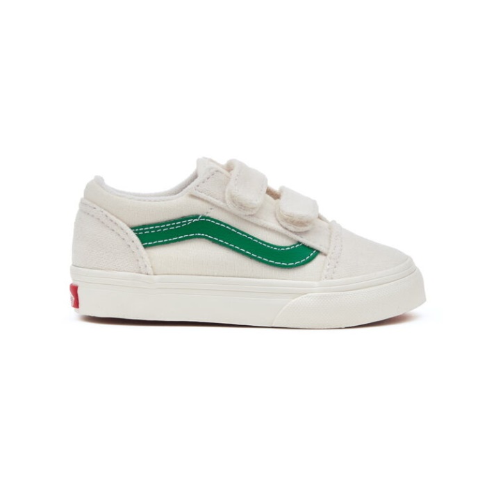 Vans Toddler Old Skool V Marshmallow-jolly Green