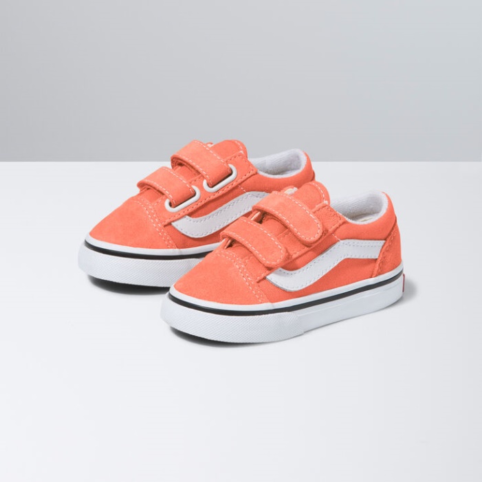 Vans Toddler Old Skool V Dinnye-true White