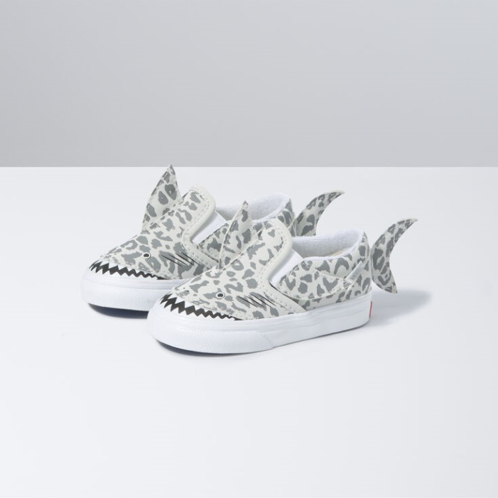 Kisteherautók Toddler Shark Slip-on V Leopárdcápa