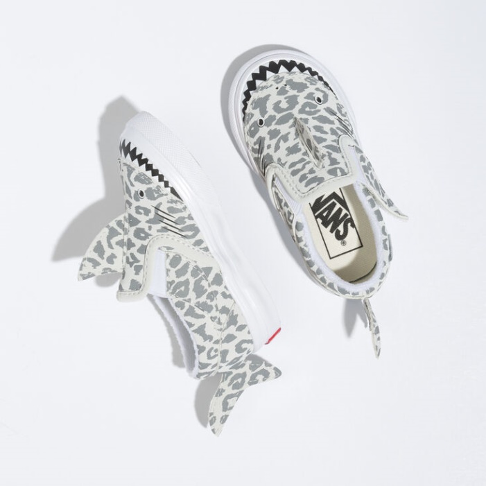 Kisteherautók Toddler Shark Slip-on V Leopárdcápa