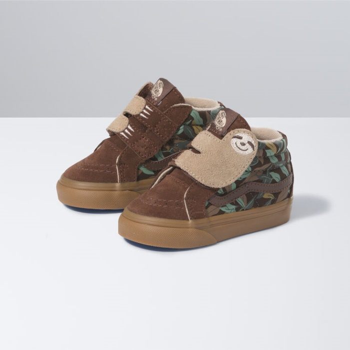 Vans Toddler Sk8-mid Reissue Virágföld-klasszikus Gumi