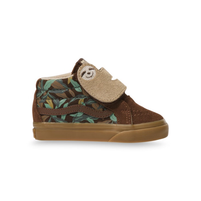 Vans Toddler Sk8-mid Reissue Virágföld-klasszikus Gumi
