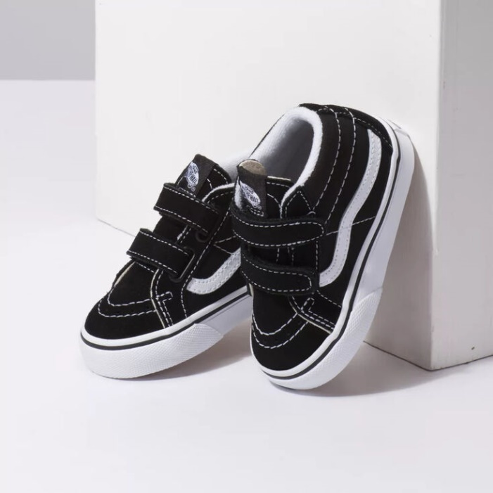 Vans Toddler Sk8-mid Reissue V Black-true White